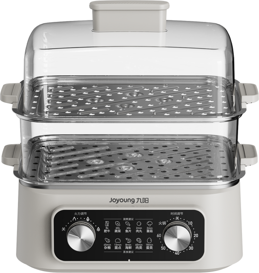 Joyoung Transparent Double-Layer Electric Steamer