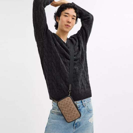 Coach Aden Crossbody Bag in Signature Canvas