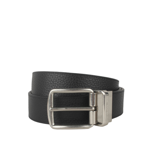 Coach Harness Buckle Cut-To-Size Reversible Plain Design Belt, 38mm